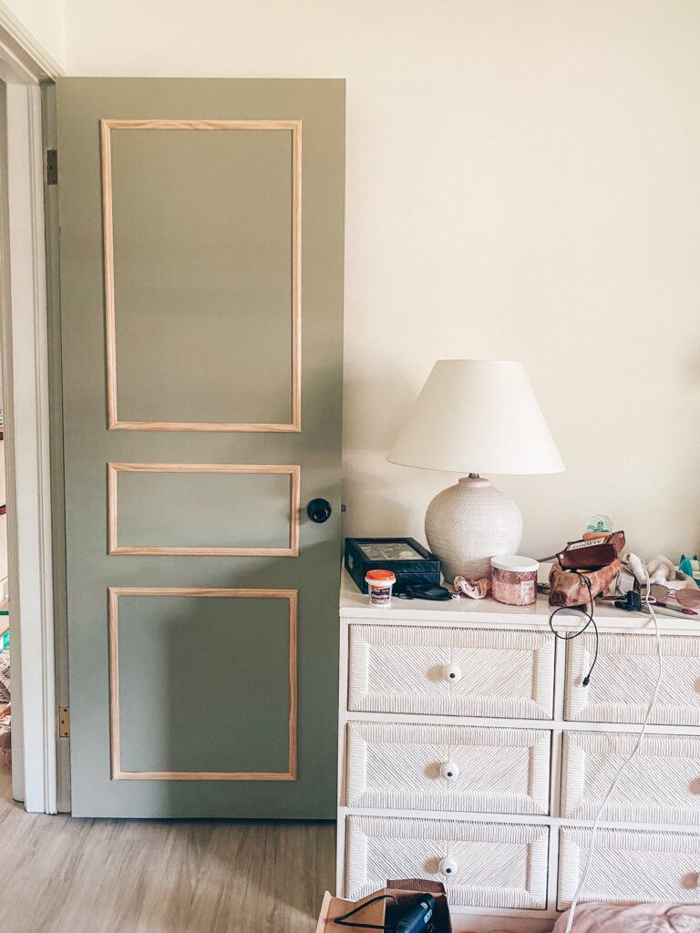 Easy DIY Door Moulding Blushing Bungalow So Cute You'll Blush ☺️