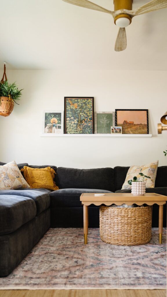 How to Make a Small Living Room Feel Bigger - Blushing Bungalow | So ...
