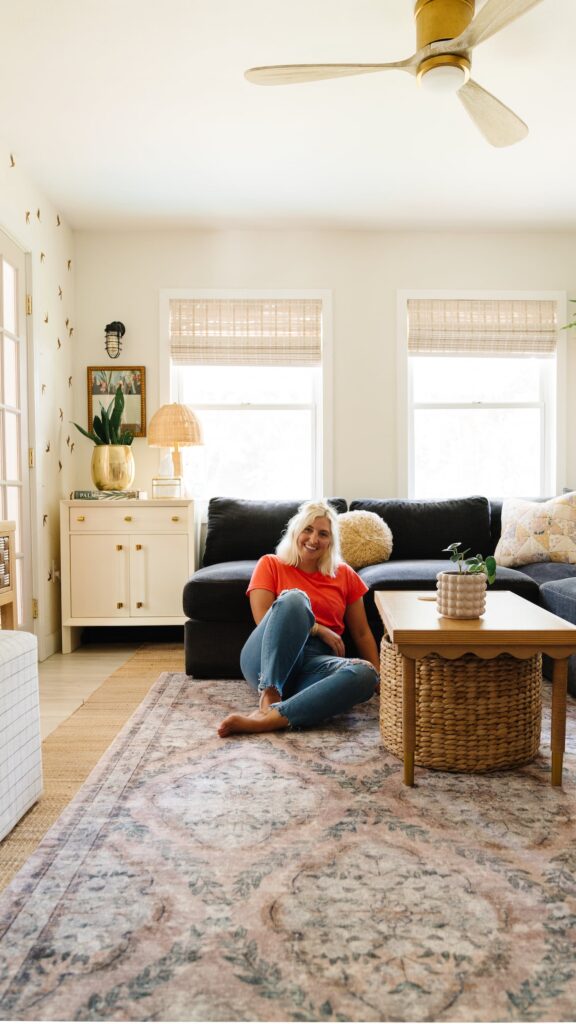 How to Make a Small Living Room Feel Bigger - Blushing Bungalow | So ...