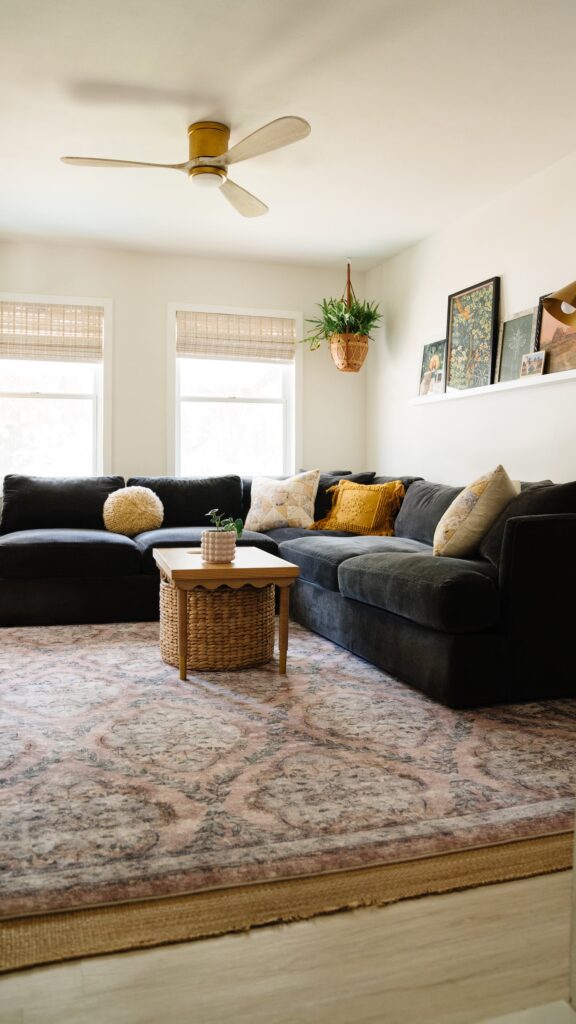 How to Make a Small Living Room Feel Bigger - Blushing Bungalow | So ...