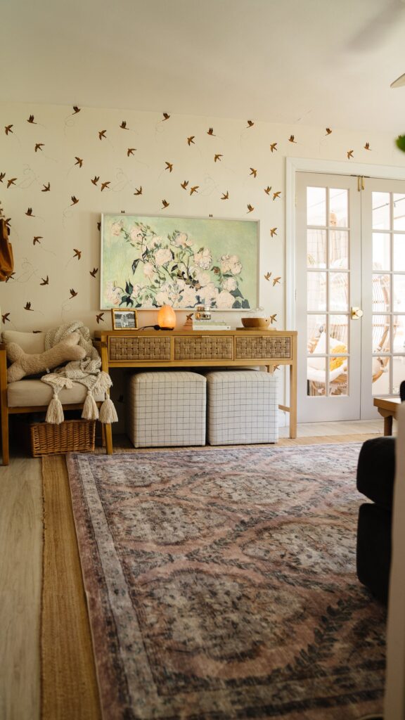 How to Make a Small Living Room Feel Bigger - Blushing Bungalow | So ...