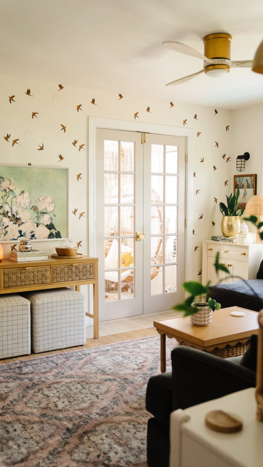 How to Make a Small Living Room Feel Bigger - Blushing Bungalow | So ...