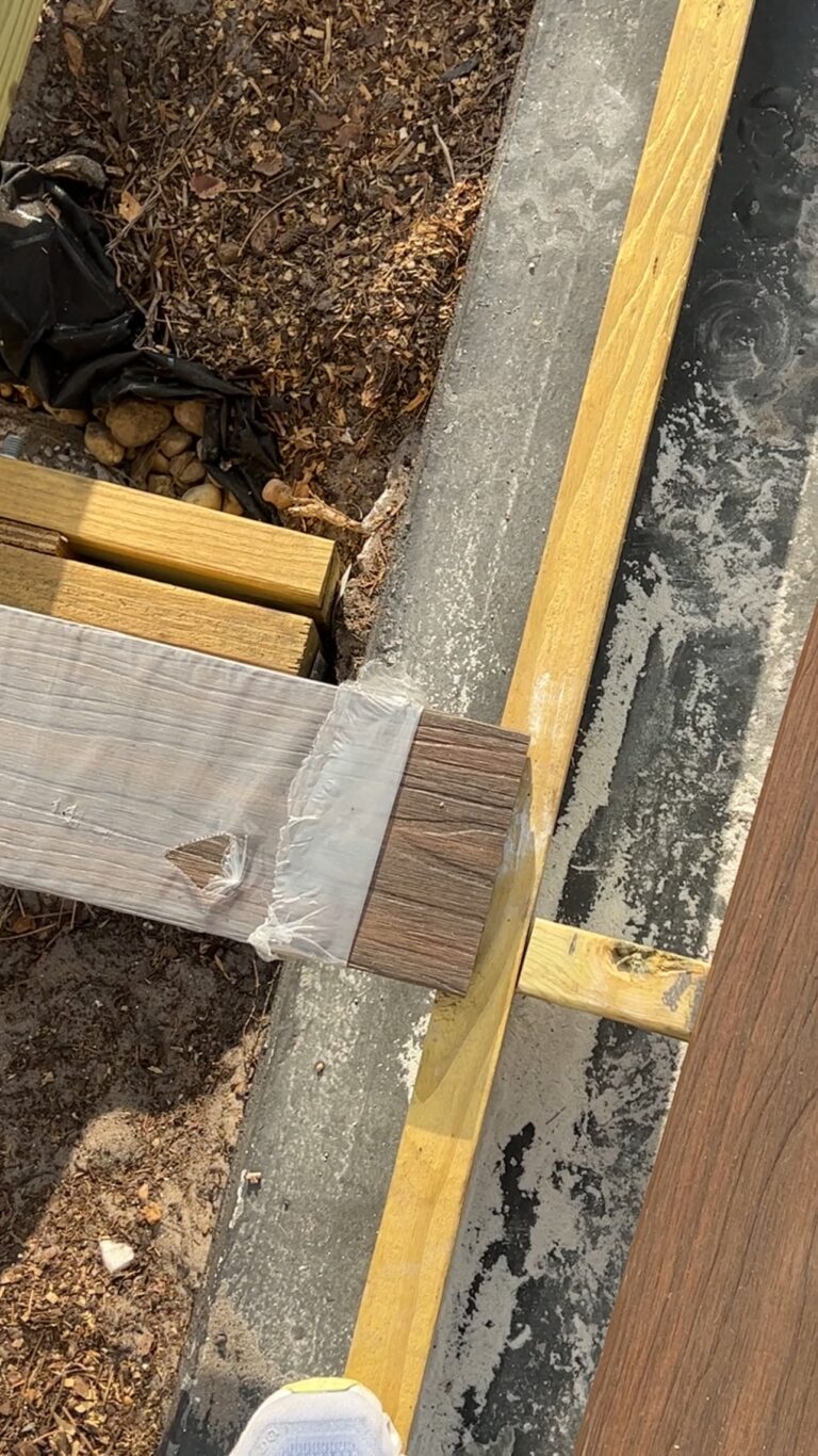 How To Install a Composite Deck - DIY - Blushing Bungalow | So Cute You ...