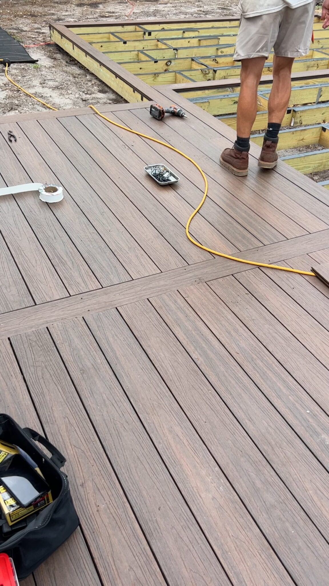 How To Install a Composite Deck - DIY - Blushing Bungalow | So Cute You ...