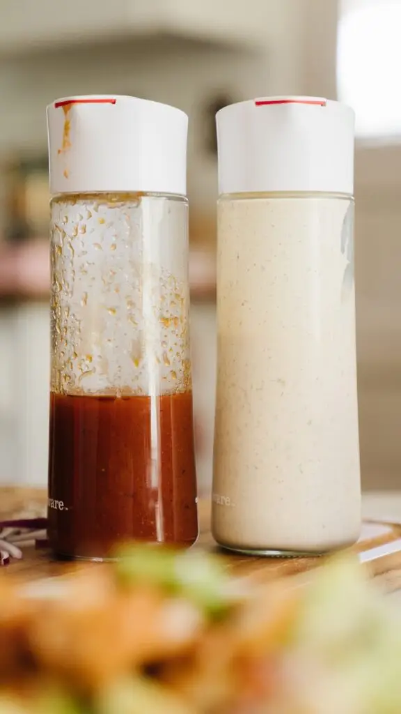 vinaigrette and ranch