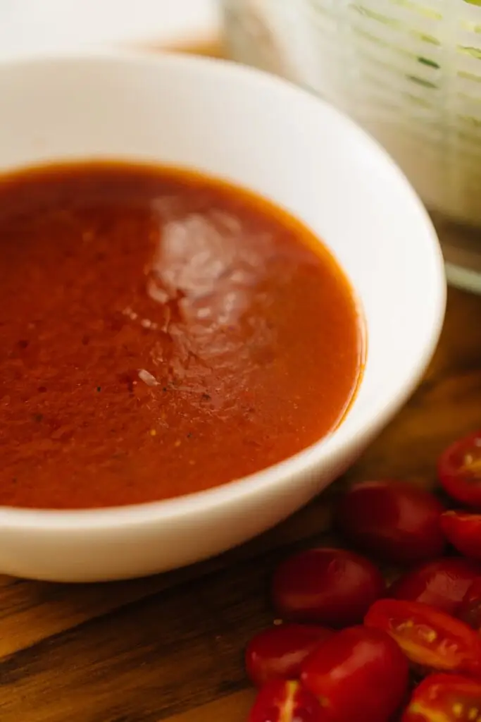 tomato vinaigrette